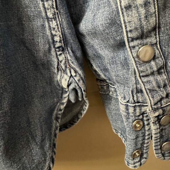 HP! ππ J.Crew Western Chambray Shirt - Picture 6 of 6